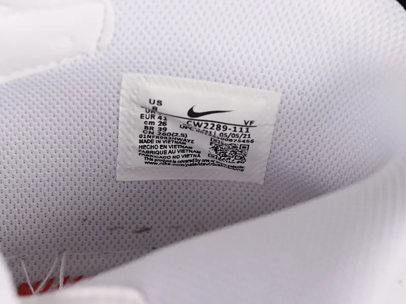 All categories Nk Air Force 1 Air Force series Nk Air Force 1 Mid Air Force mid-top Nk Air Force 1'07 Low Air Force One China all-white casual sneakers CW2289-111